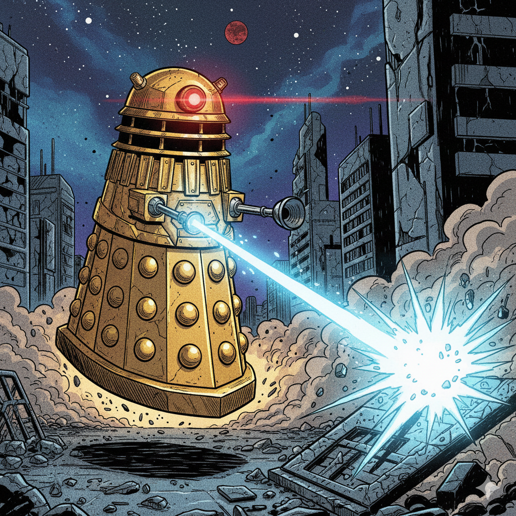 Ilustración del interior de la TARDIS